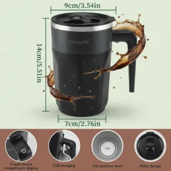 automatic magnetic stirring cup