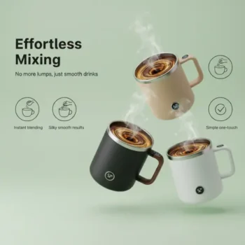 automatic magnetic stirring cup